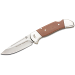 Browning Guide Series Folding Knife 3.375" 14C28N Drop Point Blade, Micarta Handles with Steel Bolsters MODEL# 3220453
