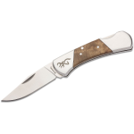Browning Vintage Whitetail Folding Knife 2.375" Satin Clip Point Blade MODEL# 3220435