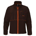 Browning Upland Shell Jacket Men's, Chocolate/Blaze, 2XL MODEL# 3049679805